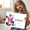 Cuadros Juveniles Personalizados Hada Flor 013- Cuadro Personaliizado con nombre Juvenil o Infantil . Listo para Colgar