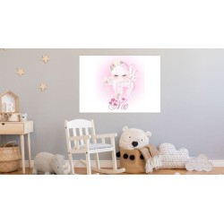 Cuadros infantiles Personalizados Niña Pulpo
