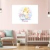  Cuadros infantiles Personalizados Niña Hipo 016- Cuadro personalizado con nombre