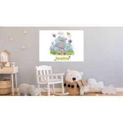 Cuadros infantiles Personalizados Niño Hipo 015