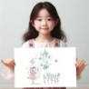  Cuadros infantiles Personalizados Girl Butterflies- Cuadro personalizado con nombre para niñas- Regalos Personalizables