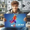  Cuadros Juveniles Personalizados Futbol 010- Cuadro personalizado con nombre-