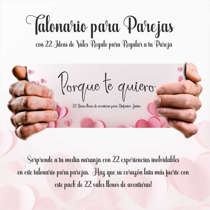 Talonario para Parejas- Vales Regalo para Pareja- Regalos San Valentin Talonario para Parejas- Vales Regalo para Pareja- Regalos San Valentin