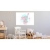 Cuadro Elefante Alicia Personalizado — Un diseño bonito, para niñas con gran imaginación