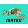  Cuadros infantiles Personalizados Dinosaurio 001- Cuadro personalizado con nombre- Cuadro personalizado niño dibujo