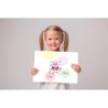  Cuadros Personalizados con nombre Niña Buho 001- Cuadro personalizado habitación niñas Multinombre