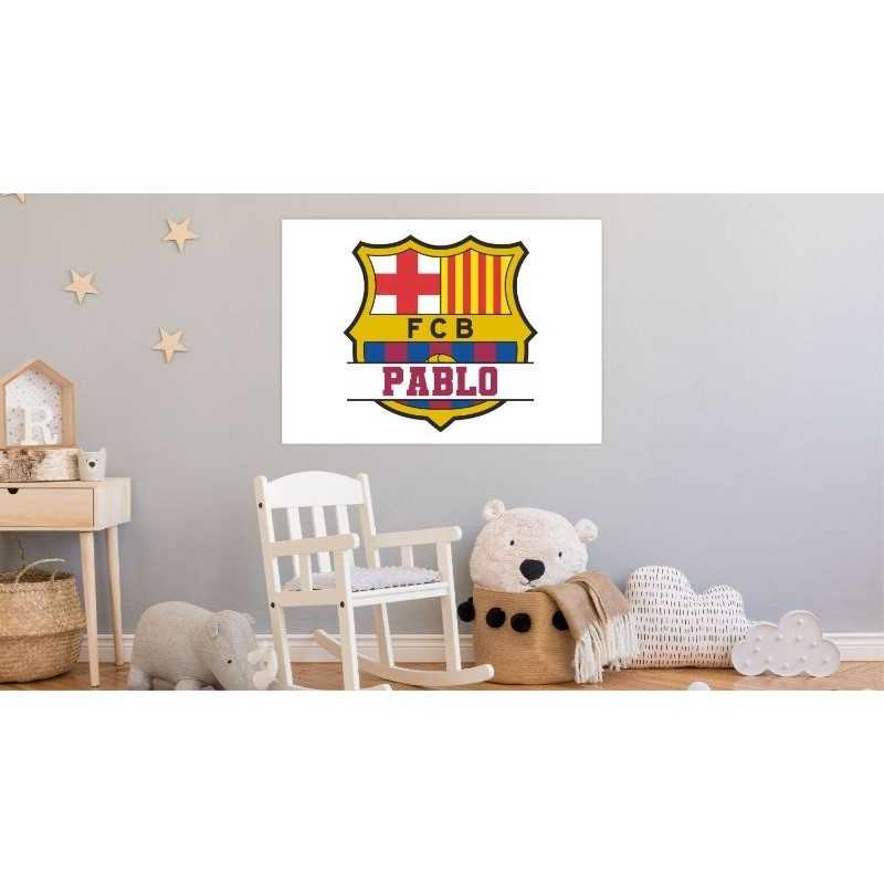 Cuadros Juveniles Personalizados Equipo Futbol Barcelona 001 Cuadros Juveniles Personalizados Equipo Futbol Barcelona 001
