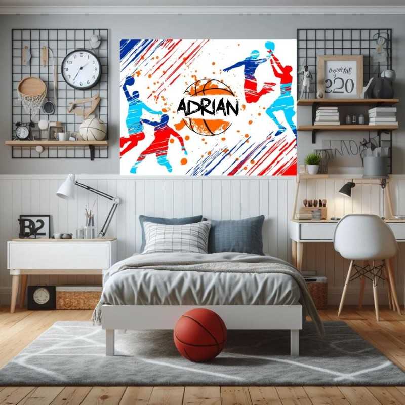 Cuadros Personalizados con nombre de Baloncesto 006- Cuadro Personalizado Juvenil Baloncesto Cuadros Personalizados con nombre de Baloncesto 006- Cuadro Personalizado Juvenil Baloncesto