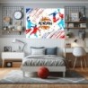 Cuadros Personalizados con nombre de Baloncesto 006- Cuadro Personalizado Juvenil Baloncesto