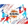  Cuadros Personalizados con nombre de Baloncesto 006- Cuadro Personalizado Juvenil Baloncesto