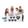 Cuadro Lienzo Personalizable Familia 001- Cuadro personalizado familia- Cuadro personalizado con nombres.