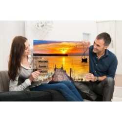  Cuadro Lienzo Personalizable Paisaje 011