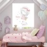  Estores infantiles niña personalizados. Estores infantiles niña dibujo Niña Cesta Flores