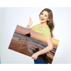 Cuadro Lienzo Personalizable Playa 007
