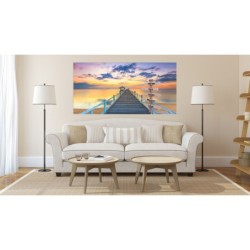  Cuadro Lienzo Personalizable Playa 006