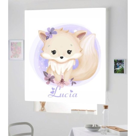 Estores Infantiles Personalizados Fox 003