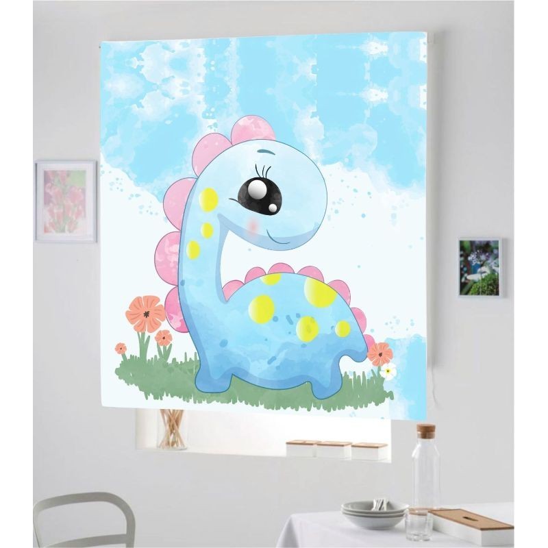 Estores Infantiles Bebe Dinosaurio 309 Estores Infantiles Bebe Dinosaurio 309