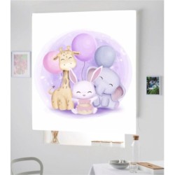 Estores Infantiles Bebe Animales 302