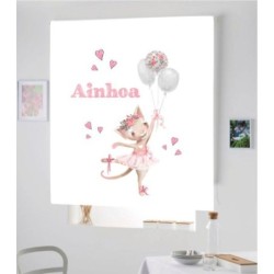 Estores Infantiles Personalizados Gatita 047