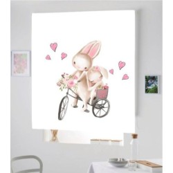 Estores Infantiles Niña Conejitos 046
