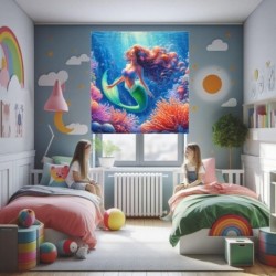 Estores Infantiles Sirenita 002/ Estores infantiles niña - Estores infantiles Disney