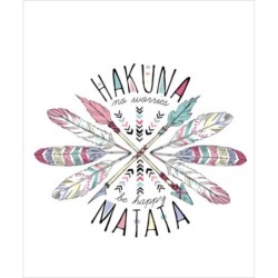  Estores Juveniles Chica Frase Hakuna Matata- Estor dormitorio Juvenil- Estores Juveniles Niña