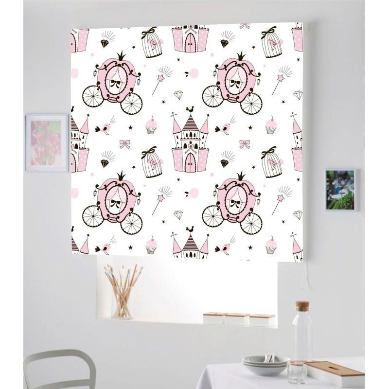 Estores Infantiles Estampado Princesas 020 Estores Infantiles Estampado Princesas 020