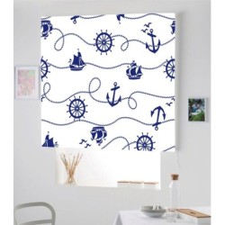 Estores Infantiles Estampado Marinero 001