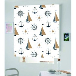 Estores Infantiles Estampado Marinero 002