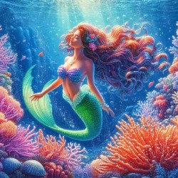  Estores Infantiles Sirenita 002/ Estores infantiles niña - Estores infantiles Disney