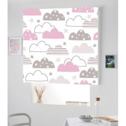  Estores Infantiles Estampado Nubes Unisex 202