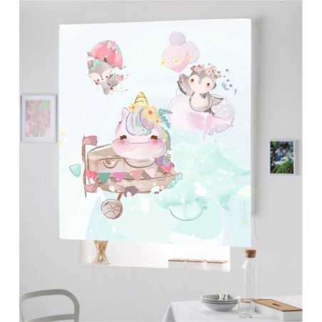 Estores Infantiles Bebe Animales 031