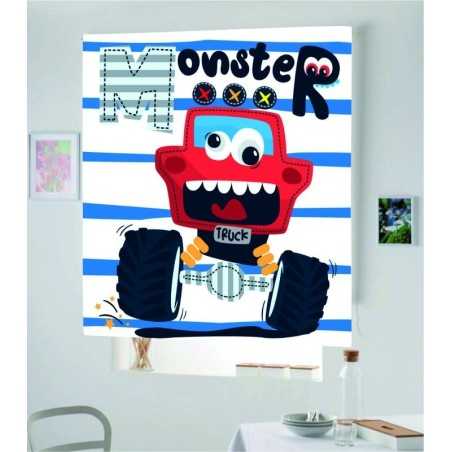 Estores Infantiles Coches Monster