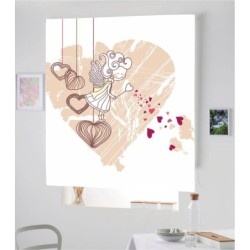 Estores Infantiles Iroa Corazon