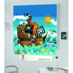 Estores Infantiles Piratas 001