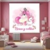 Estores Infantiles Personalizados Unicornio Hermanas- Estores Infantiles niña dibujo unicornio- Estor Infantil Barato