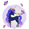  Estores Infantiles Niña Personalizados- Estores infantiles Unicornio Blue- Estro Infantil Barato