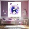  Estores Infantiles Niña Personalizados- Estores infantiles Unicornio Blue- Estro Infantil Barato