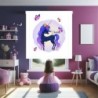  Estores Infantiles Niña Personalizados- Estores infantiles Unicornio Blue- Estro Infantil Barato