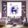  Estores Infantiles Niña Personalizados- Estores infantiles Unicornio Blue- Estro Infantil Barato