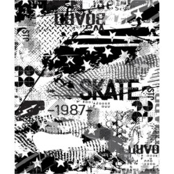  Estores Juveniles Skate 004- Estor enrollable Juvenil Urban- Estor dormitorio Juvenil- Estores Juveniles chicos.