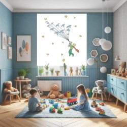Estores Infantiles Niño Principitos 002- Estor Infantil dibujos Principito-