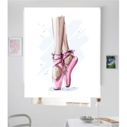 Estores Infantiles Piernas Ballet