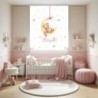 Estores Infantiles Niña Personalizados - Estor Infantil Estrellas Osita Luna - Estor habitacion infantil niña.