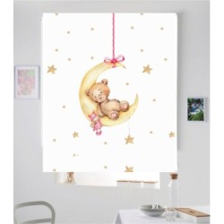 Estores Infantiles Estrellitas Niña Osita 060