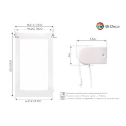  Estor Translucido Veneciana IRIS Calidad y Diseño Estores Iroa