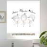  Estores Infantiles Niña Personalizados Trillizas- Estores Infantiles Dibujo Bailarina-