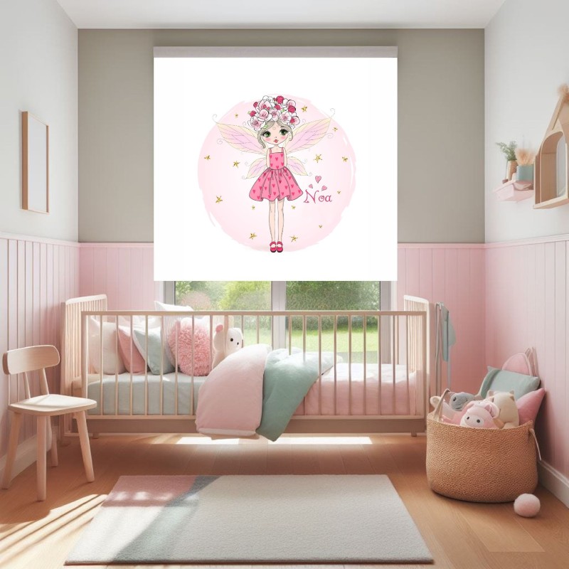 Estores Infantiles Niña Personalizados Hada Juvenil 005- Estores infantiles niña rosa- Estores Infantiles con nombre Estores Infantiles Niña Personalizados Hada Juvenil 005- Estores infantiles niña rosa- Estores Infantiles con nombre