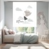Estor Infantil Niña Personalizado- Estor habitacion infantil niña Free02 gris. Cortinas y Estores Infantiles