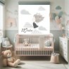  Estor Infantil Niña Personalizado- Estor habitacion infantil niña Free02 gris. Cortinas y Estores Infantiles